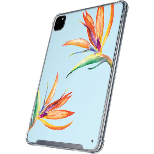 Birds of Paradise Summer iPad Pro 12.9in (2020) Clear Case